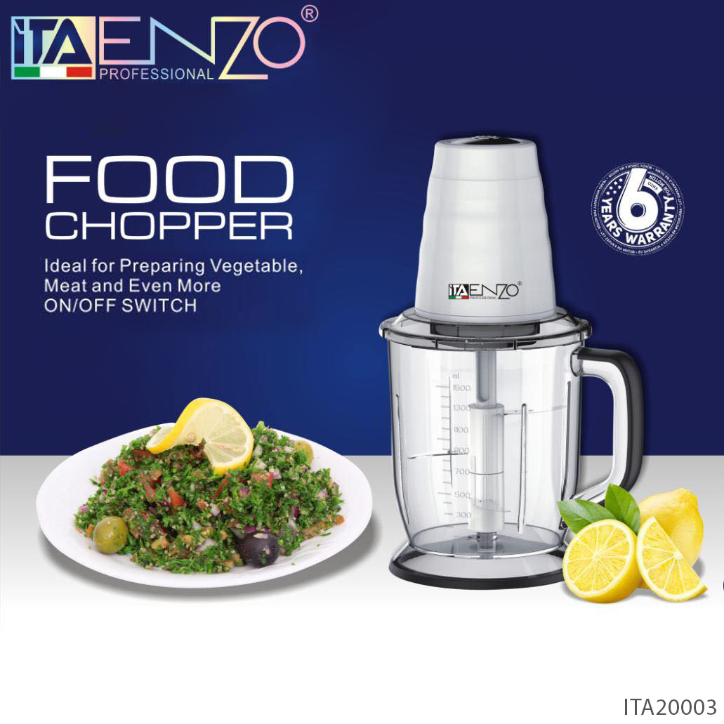 ENZO PROFESSIONAL FOOD CHOPPER 300W