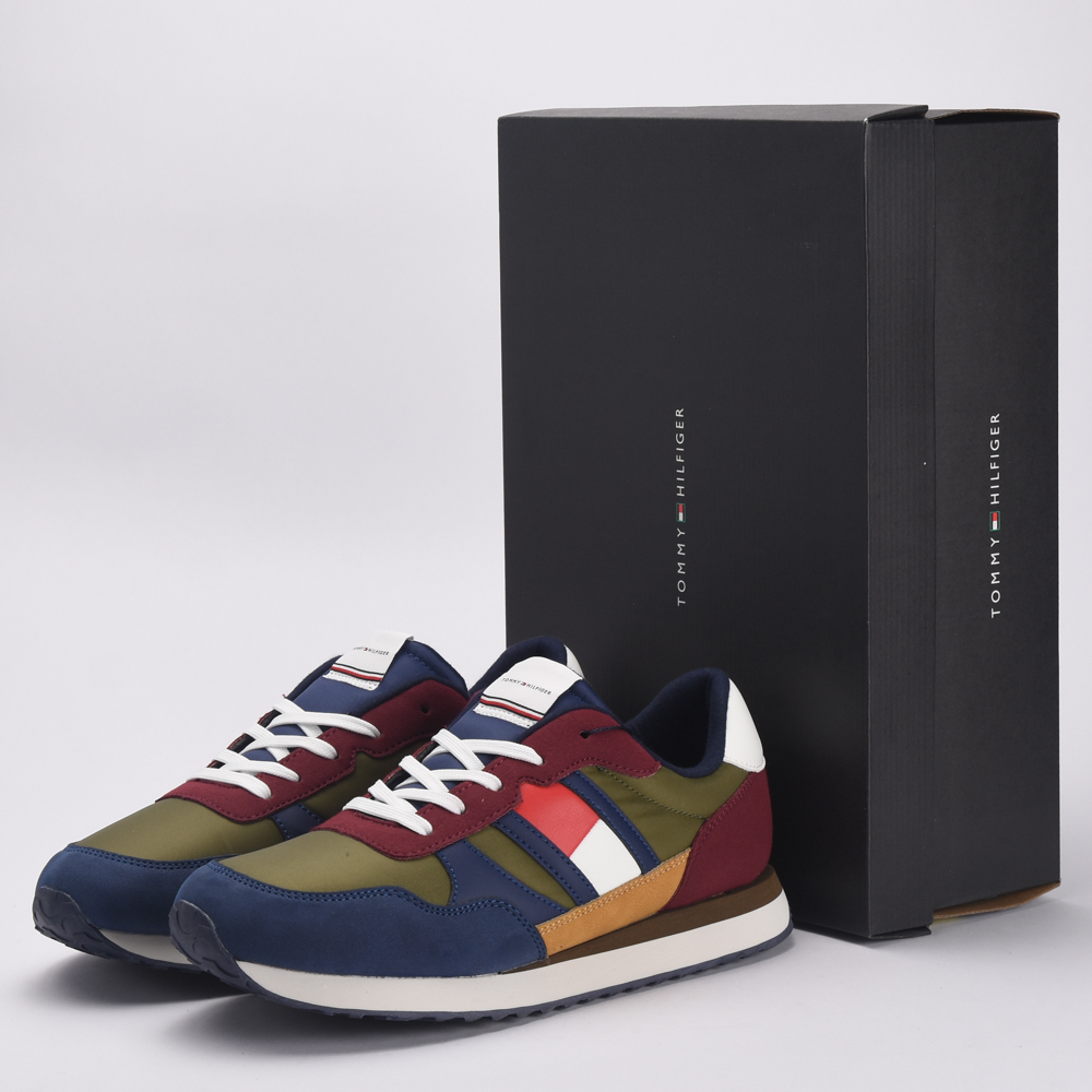 TOMMY HILFIGER FLAG LOW CUT LACE-UP