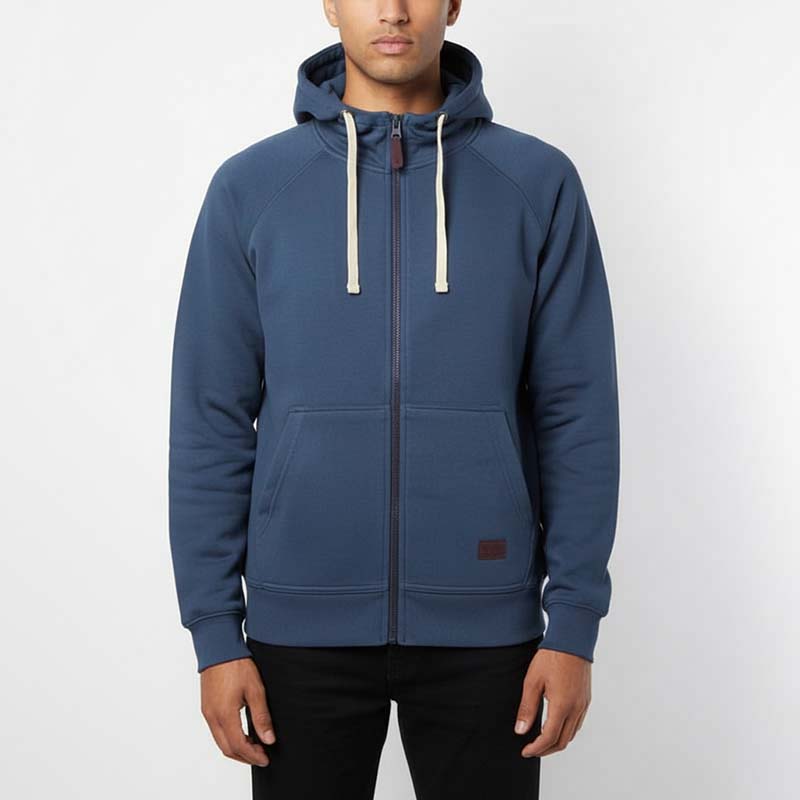 Sweat milano à capuche zippé homme SALVA