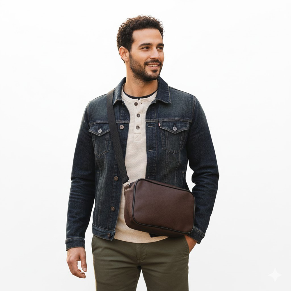 Sac Bandoulière Urbain en Simili Cuir