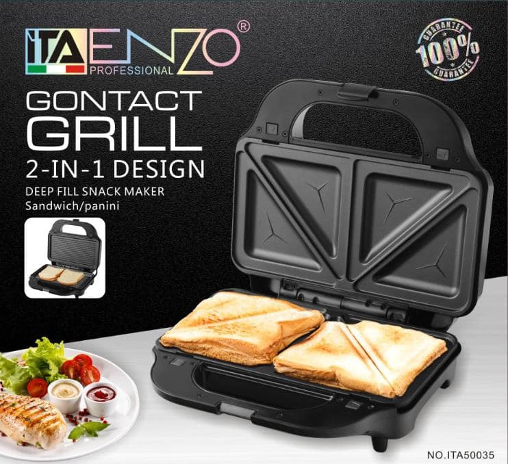 GONTACT GRILL 2-IN-1 DESIGNE