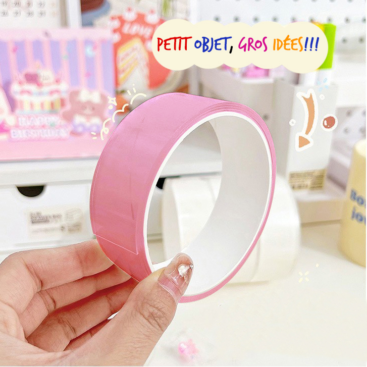 RUBAN adhésif nano (Rose)