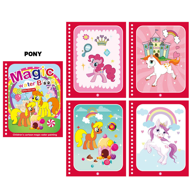 MAGIC WATER BOOK PONY