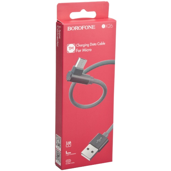 CHARGING DATA CABLE FOR MICRO 1 M BX 26-MICRO USB PORT DEVICES