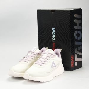 PEAK TRAINING RUNNING SHOES-WHITE/PURPLE