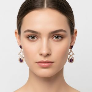 Boucles d'oreilles or couleur move