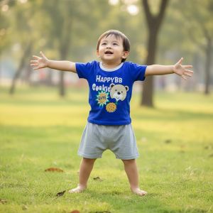 ENSEMBLE VIOLET MOTIF HAPPY BB