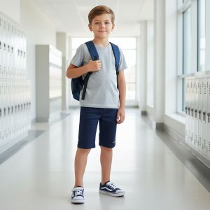 pantacourt la toile bleu msek seans raw 1998