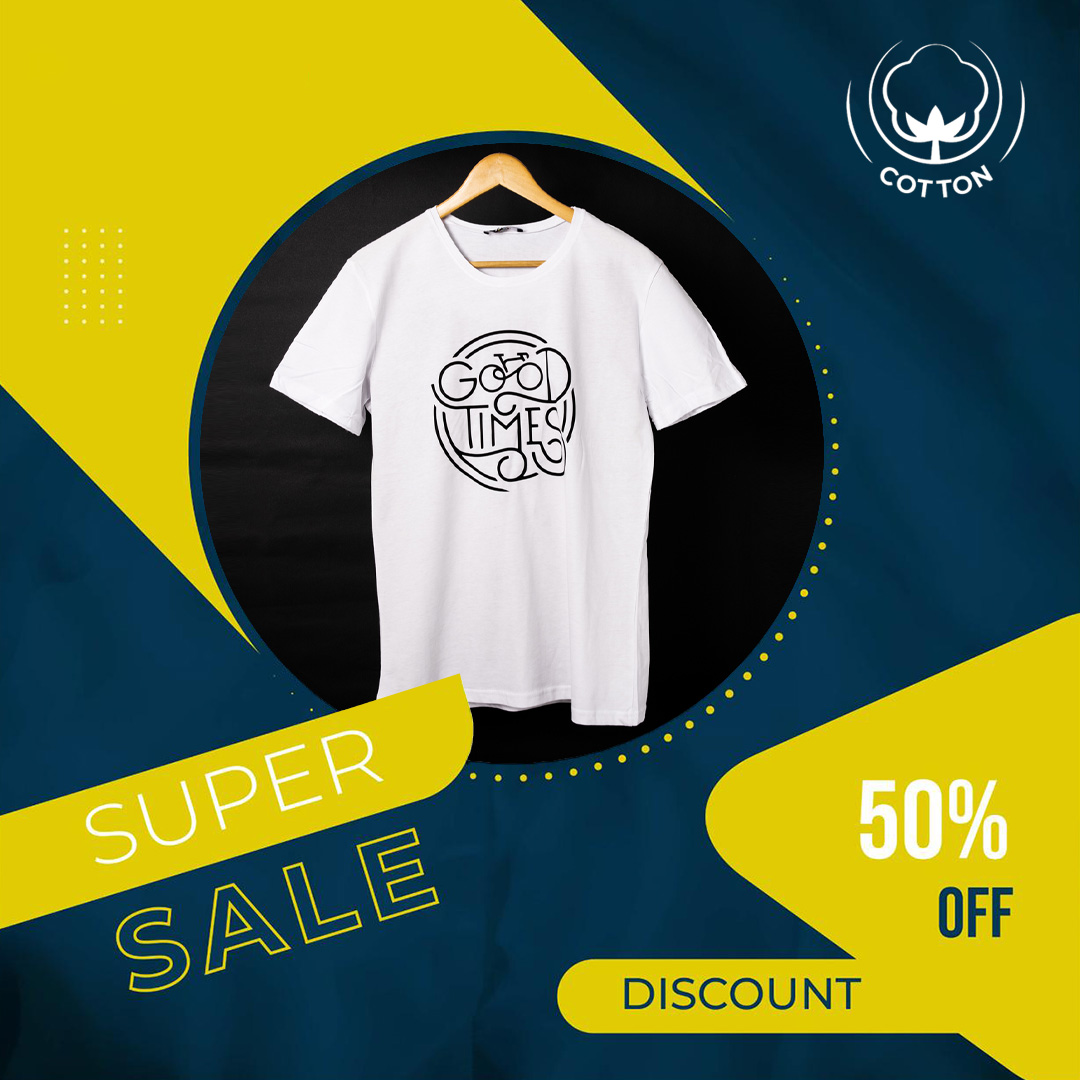 T-shirt BLANC *GOOD TIMES*