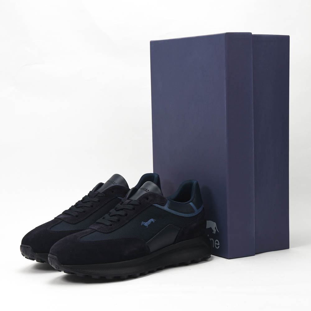 Harmont and Blaine Leather Sneakers Homme
